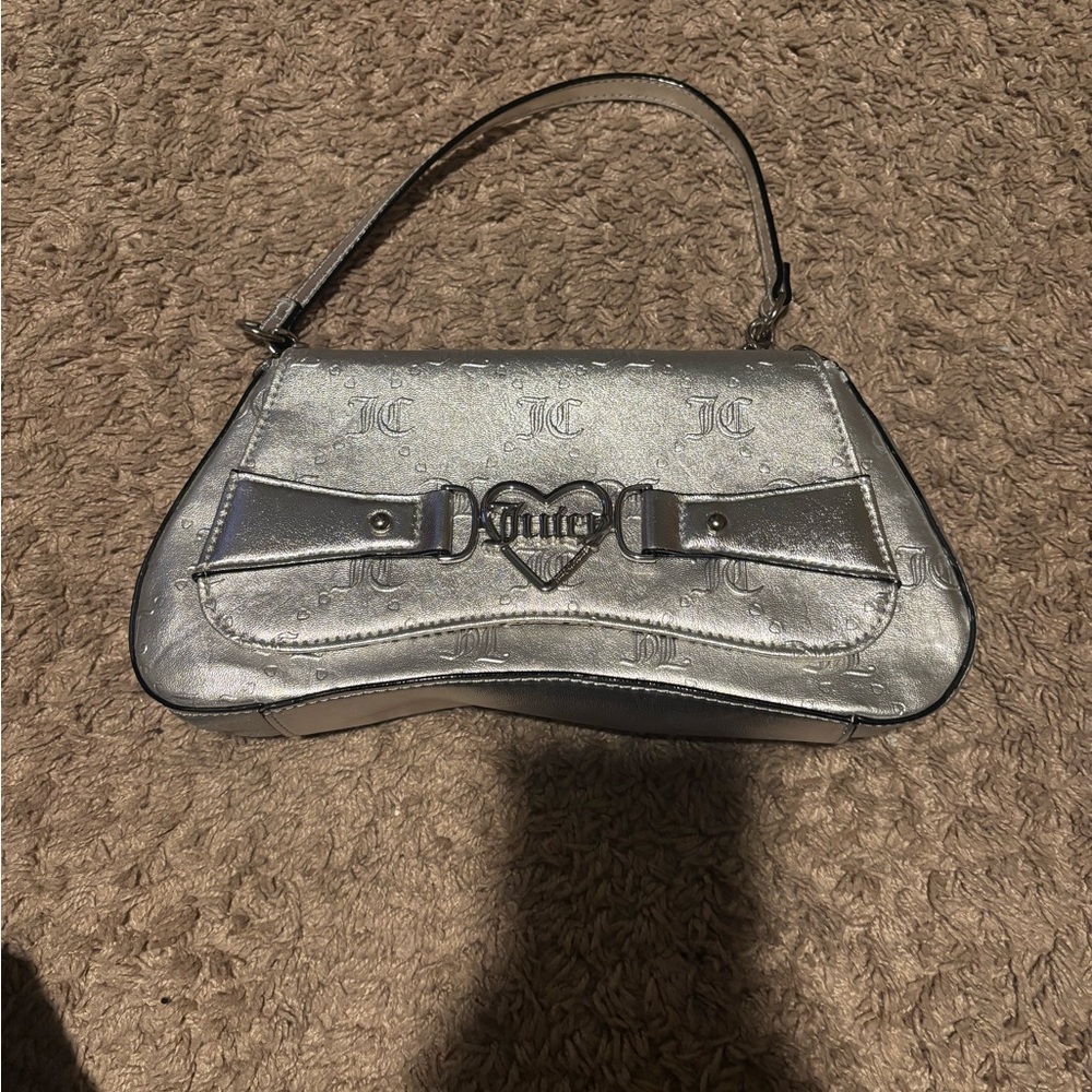 Juicy Couture Silver Shoulder Bag